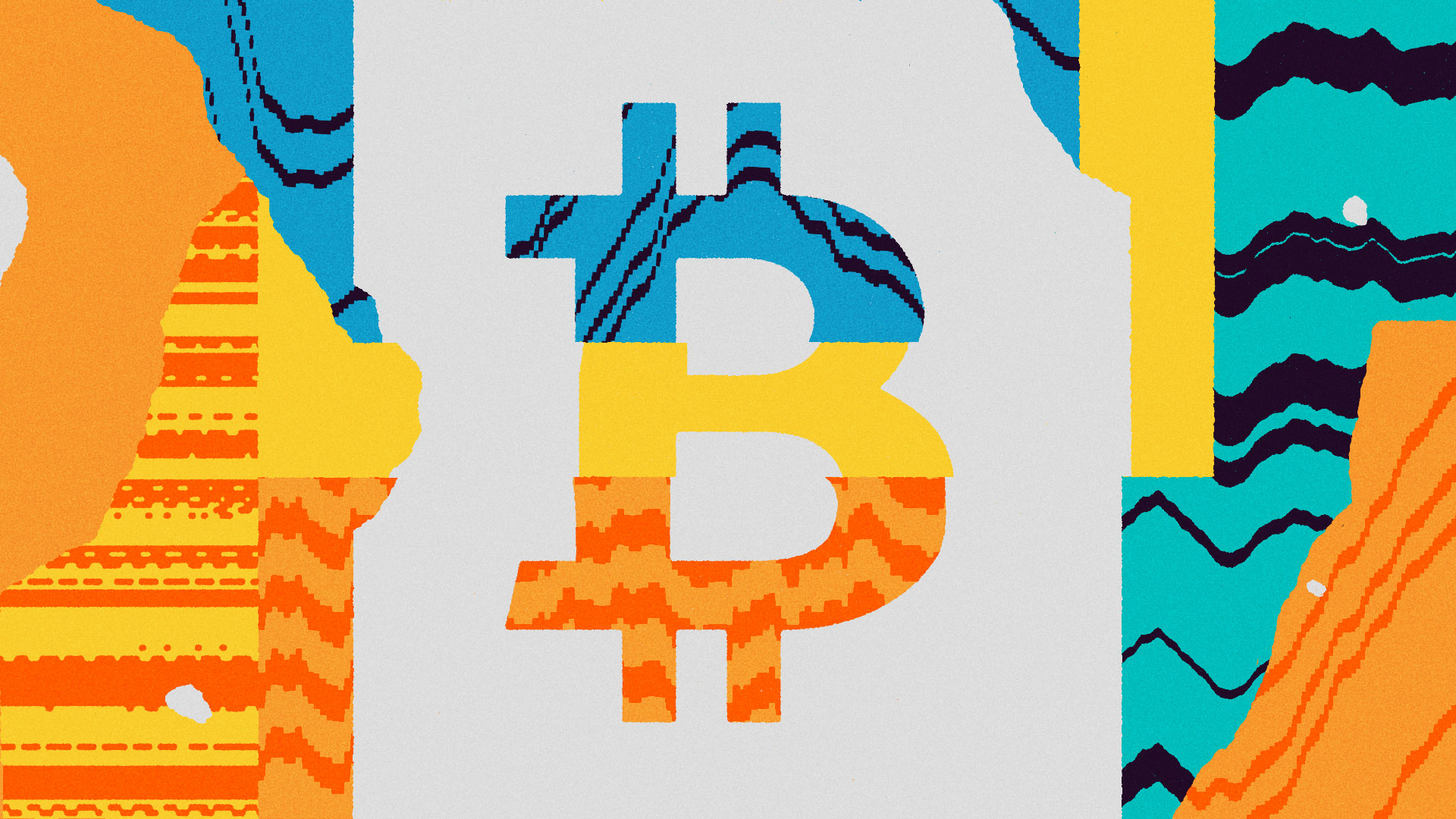 The Block Crypto bitcoin illustration