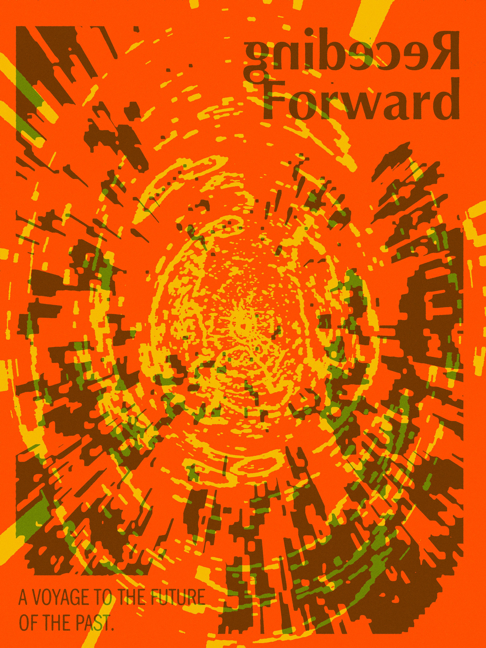 Receding Forward Poster poster