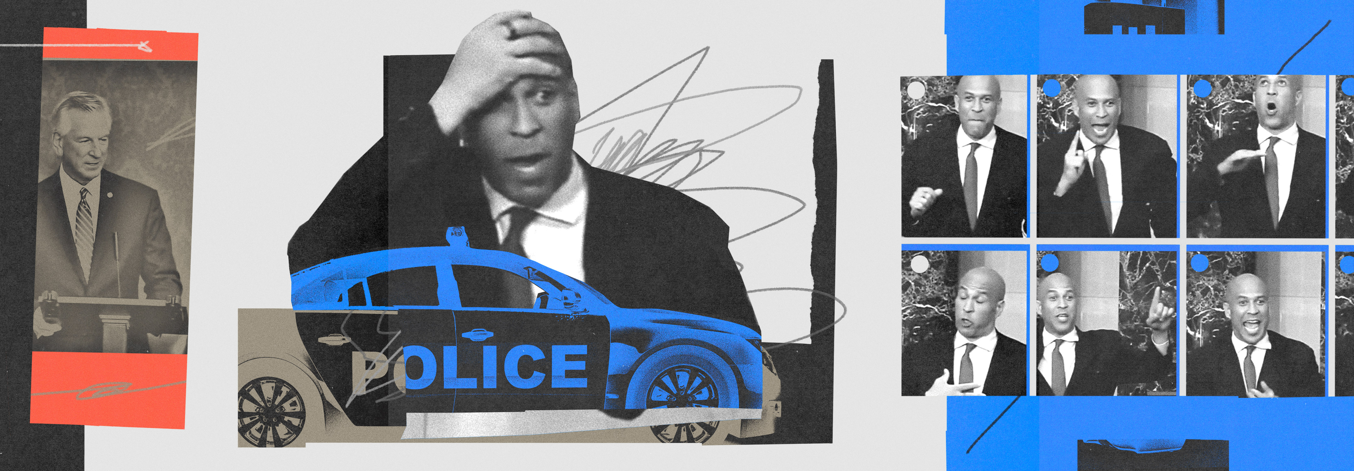Cory Booker Outfoxed Republicans on ‘Defund the Police.’ Now What? illustration