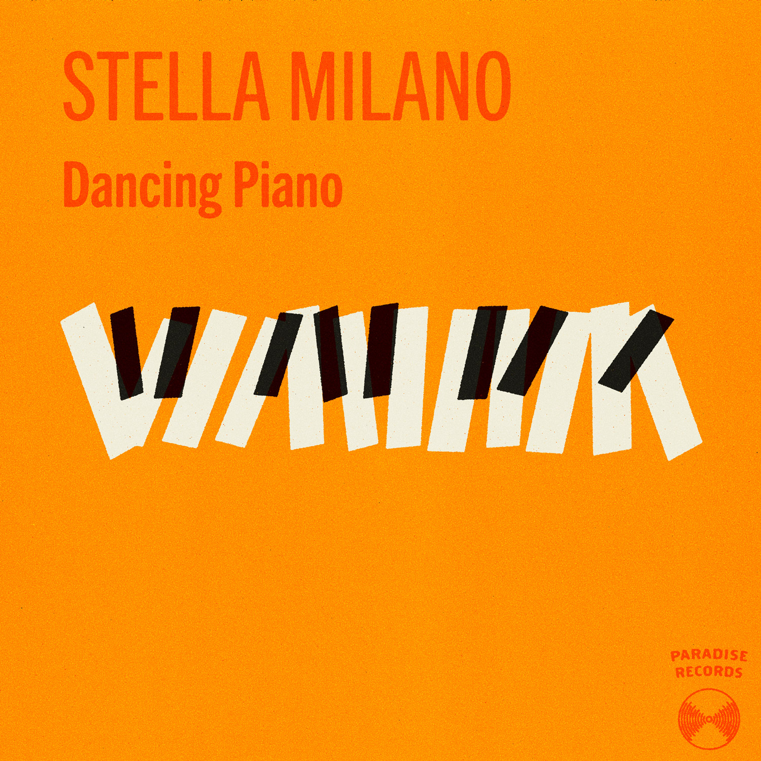 Stella Milano record cover illustration
